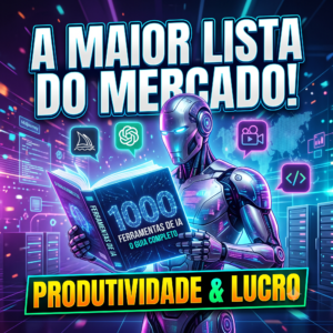 A Maior Lista do Mercado: 1000 Ferramentas de IA para Multiplicar sua Produtividade e Lucro!