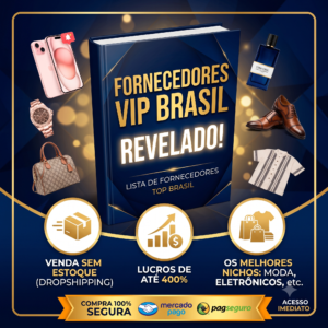 🥇Lista Ouro: Muitos Fornecedores para Dropshipping